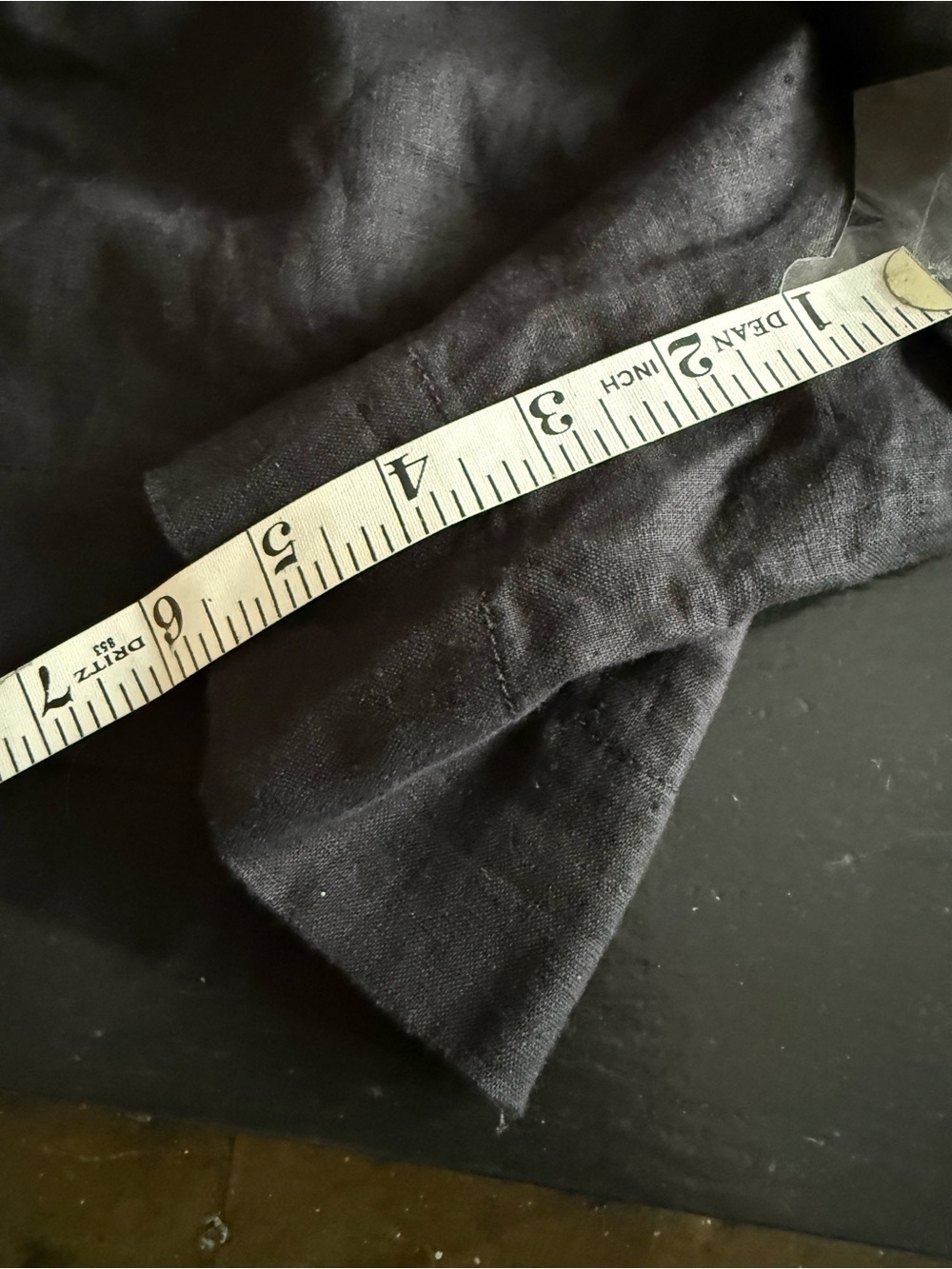 NWOT Everlane The Linen Way-High Short - 100% Linen Black Size 16 - Picture 9 of 11